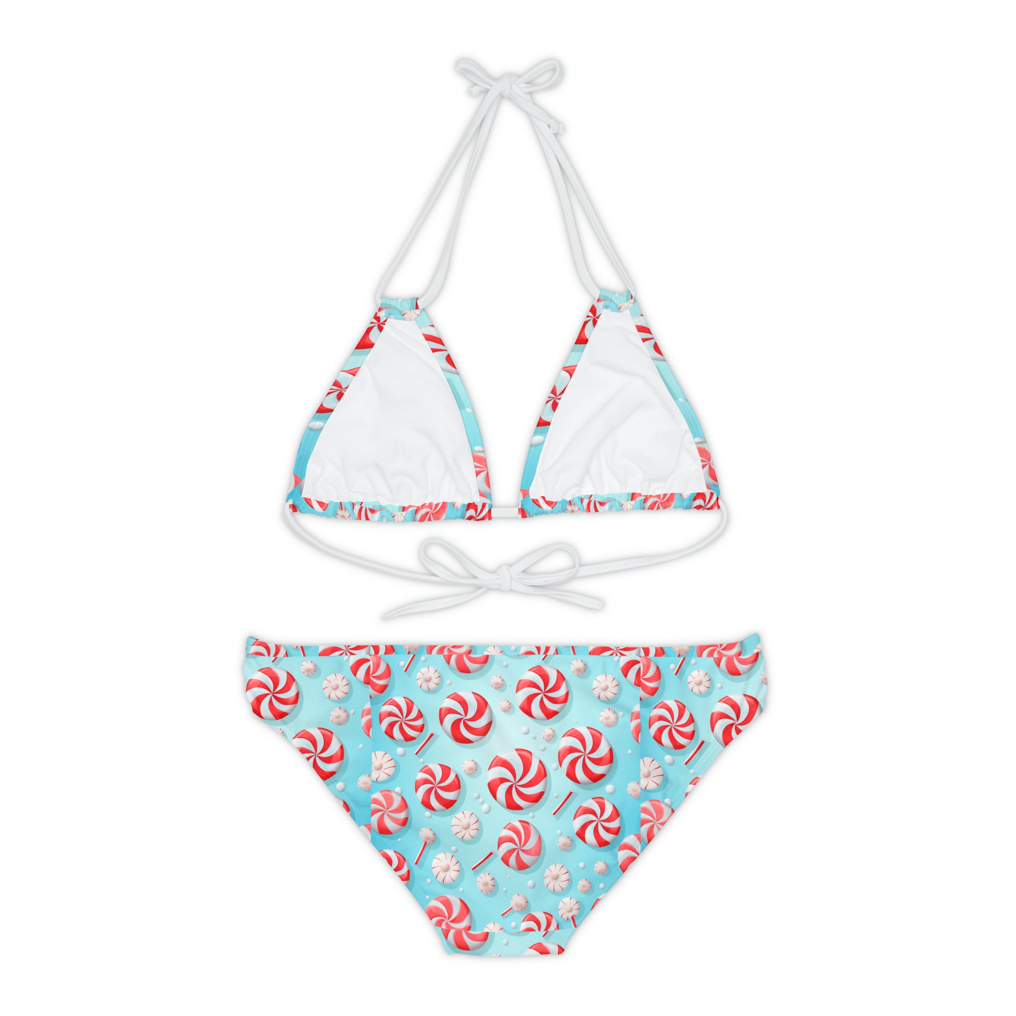 Strappy Bikini Set (AOP)