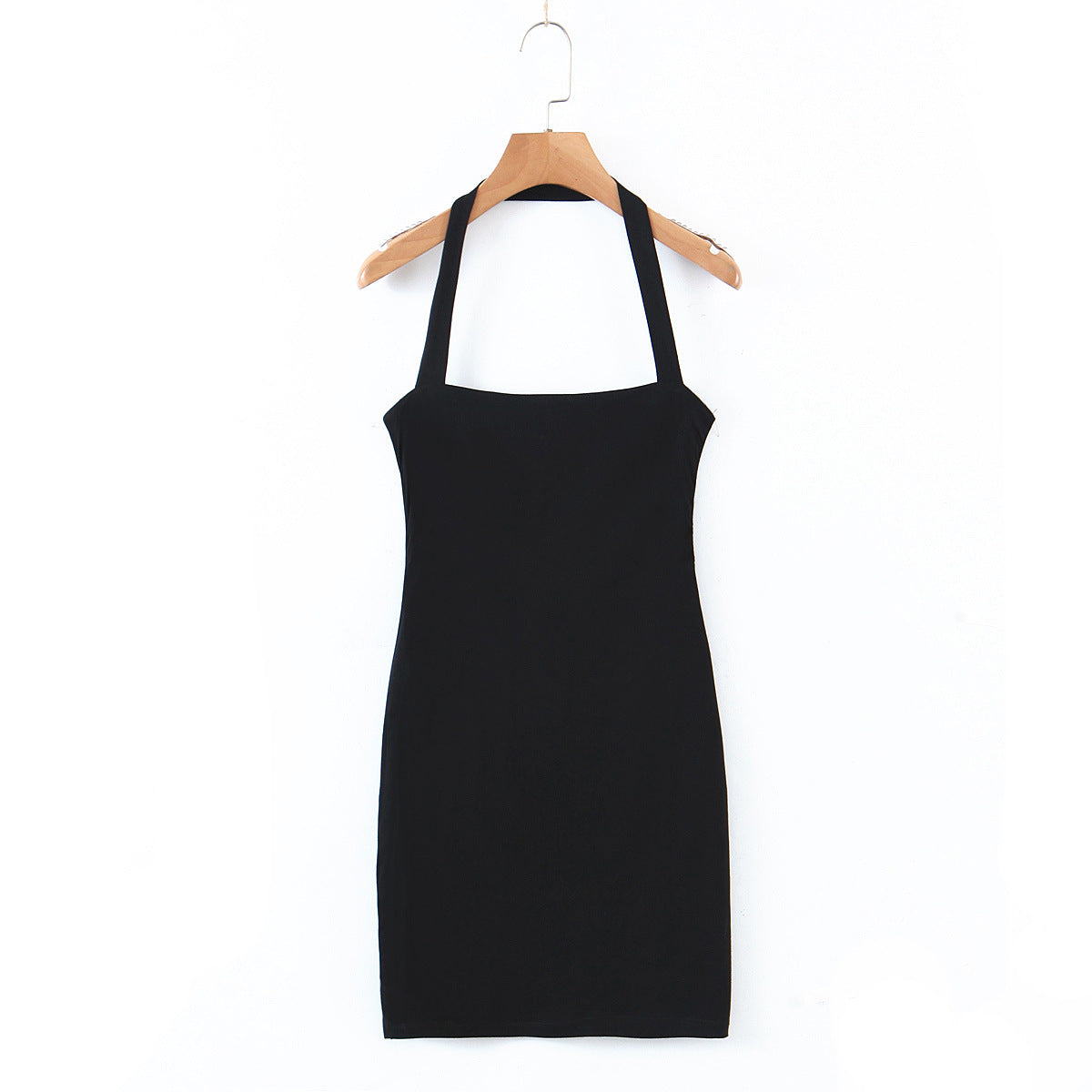 Akatonbo Tight-Fitting Buttocks Skirt Hanging Neck Bottoming Skirt
