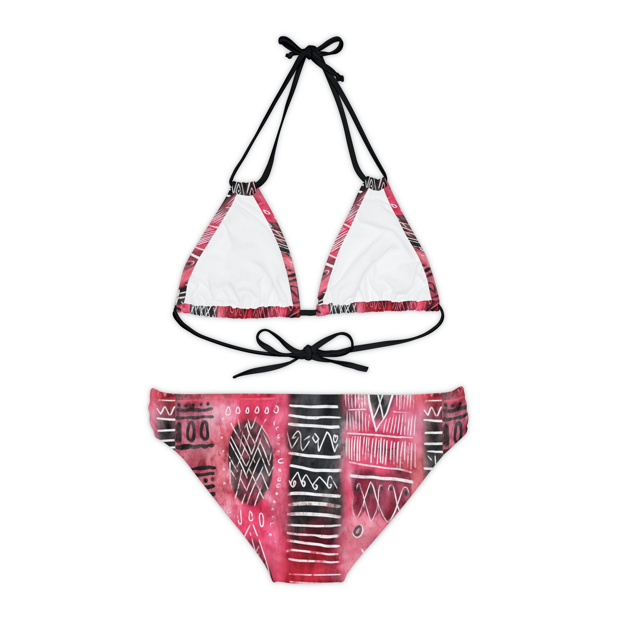 Strappy Bikini Set (AOP)