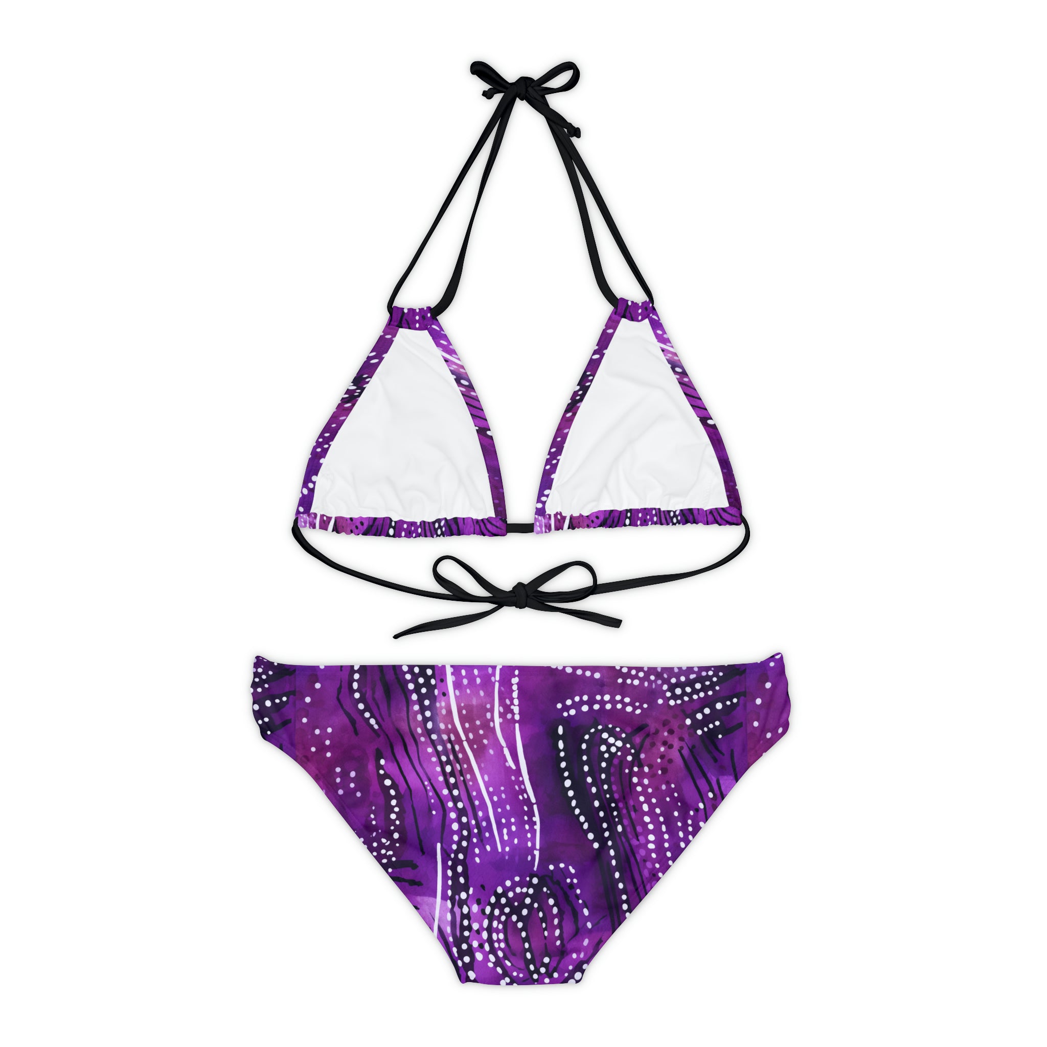 Strappy Bikini Set (AOP)