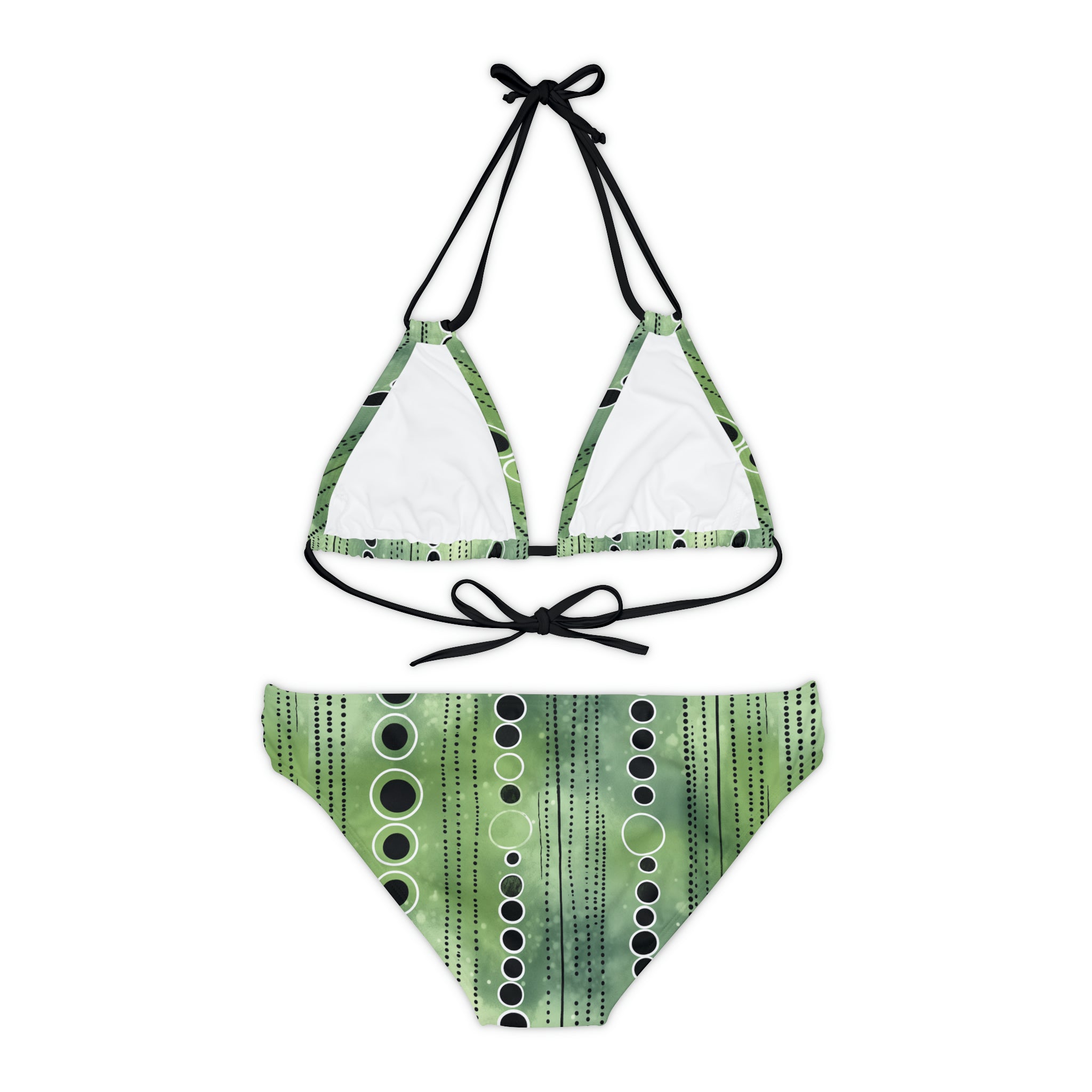 Strappy Bikini Set (AOP)
