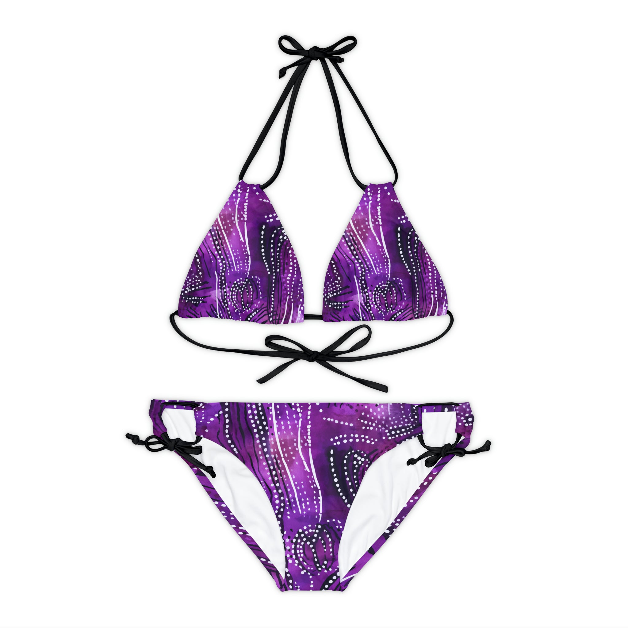 Strappy Bikini Set (AOP)