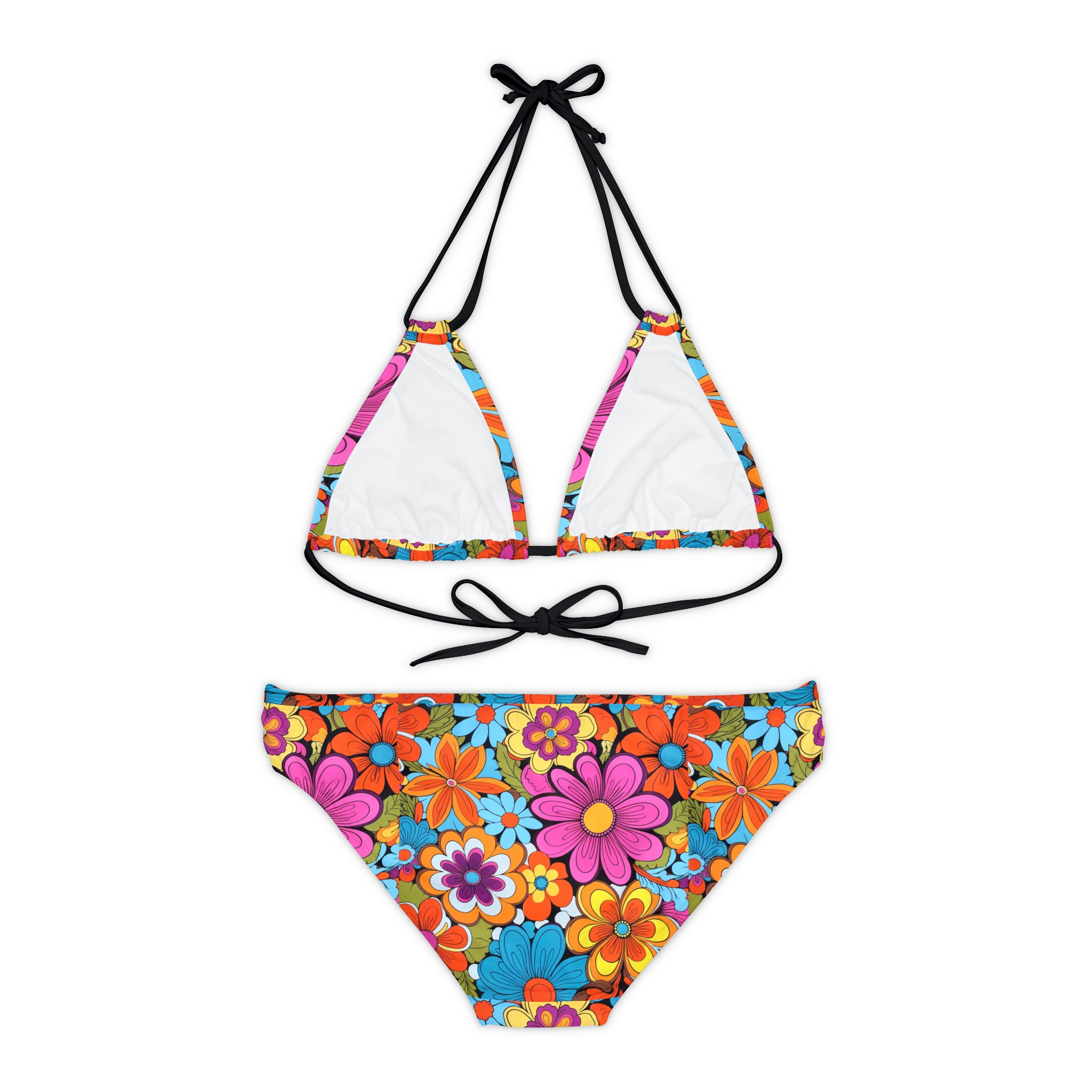 Strappy Bikini Set (AOP)