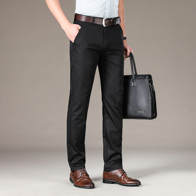 Akatonbo Stretch Ice Silk Straight Slacks Man