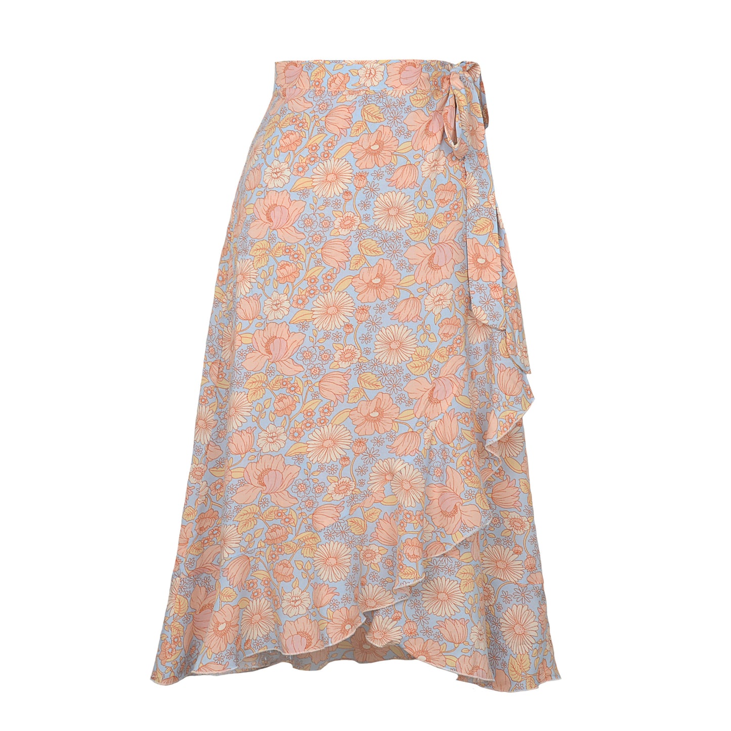 Falda estampada para mujer