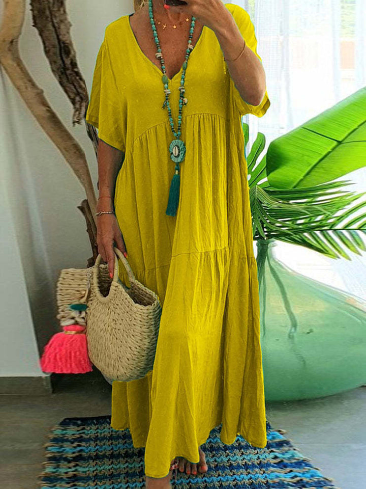 Classic Plus Size Large Swing Dress