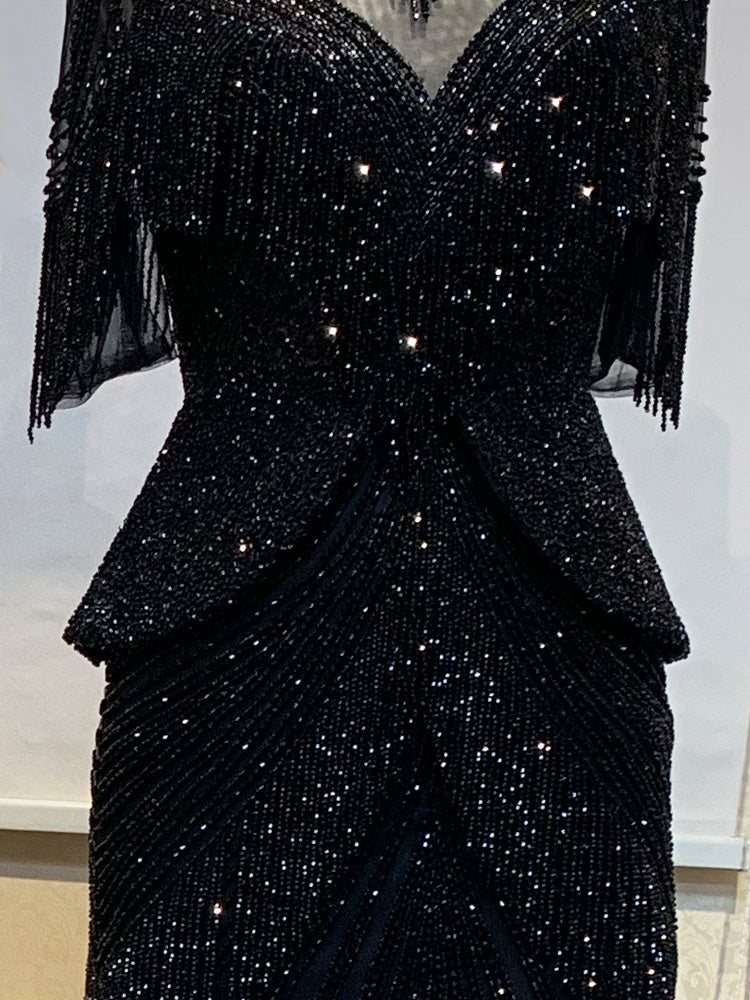 Vestido de Noche Mujer Reina Moda Banquete Un Atuendo para Recordar