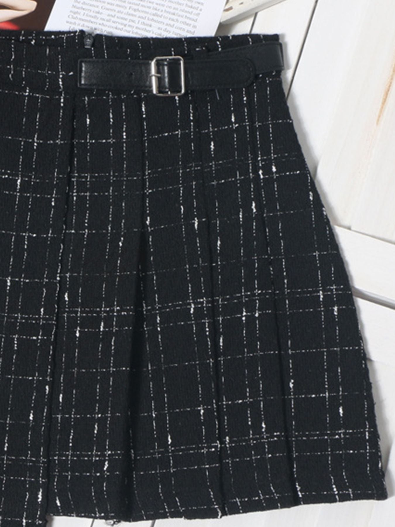 Shop Pleated Plaid Mini Skirt - Women's Fashion | Akatonbo