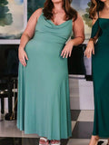 Backless lowcut Evening Dress Plus Sizes