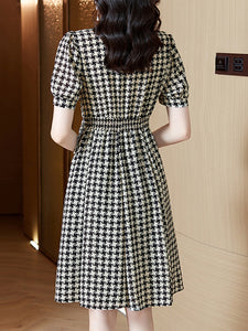 Women's New Temperament High-end Slim Waist Dress