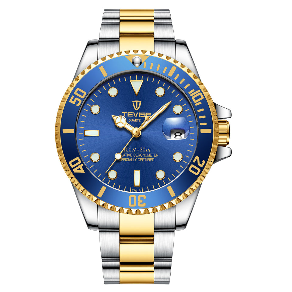 Quartz Watch Sports Luminous