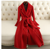 Korean Style Wool Coat Overcoat Women