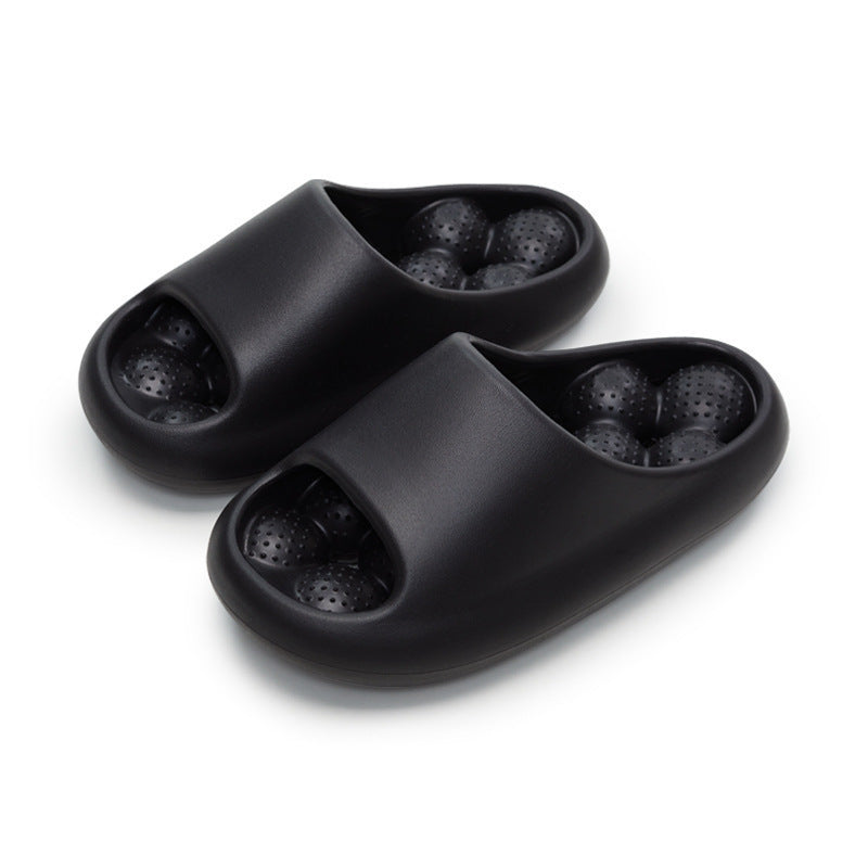 Ball Massage Sole Design Bathroom Slippers