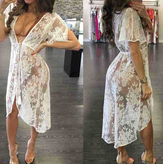 Akatonbo Bikini Cover Up Swimwear Women  Cover-Up Bikini Swimsuit
