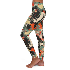 Women's Casual Spandex Leggings (AOP)