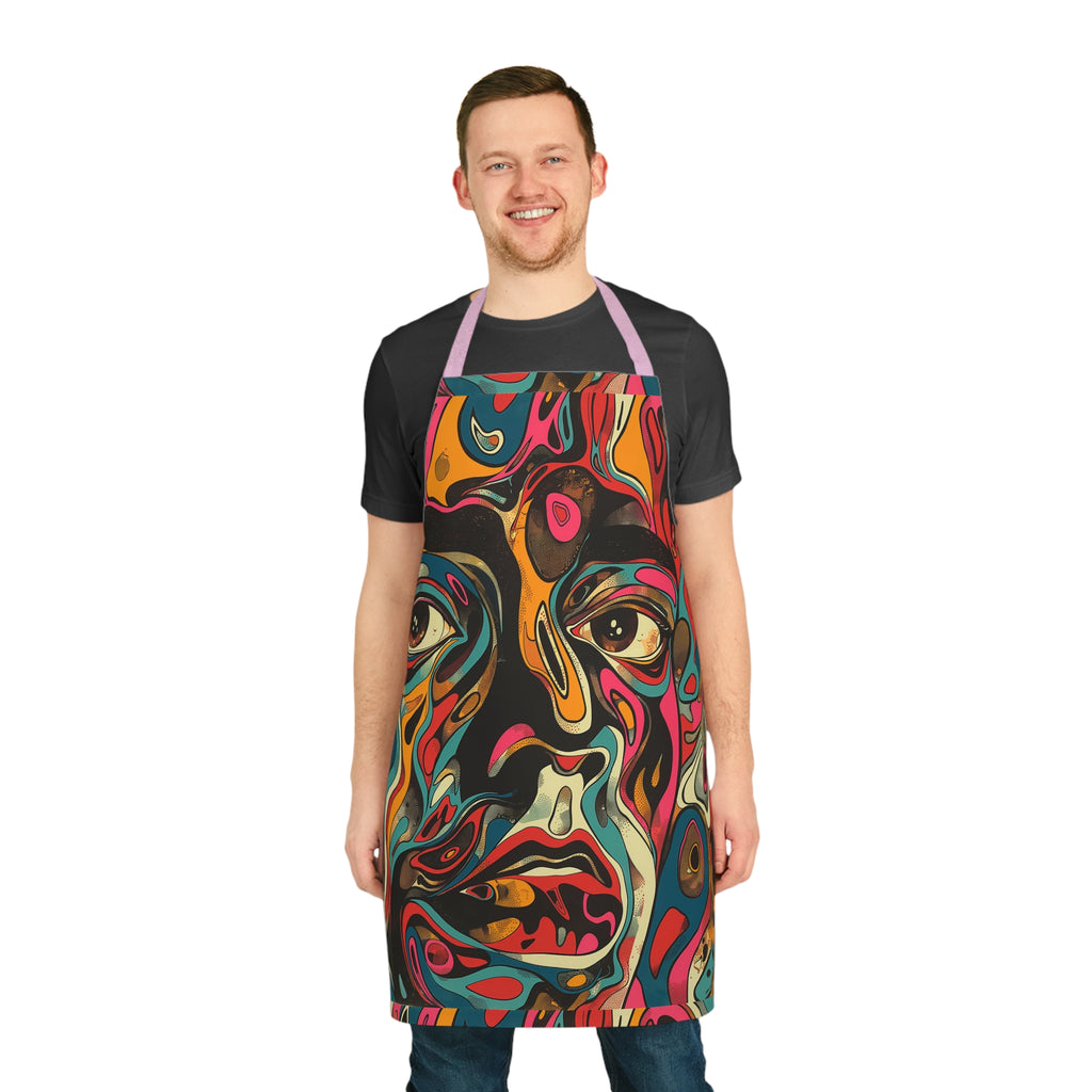 Apron, 5-Color Straps (AOP)