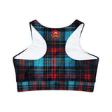 Fully Lined, Padded Sports Bra (AOP)