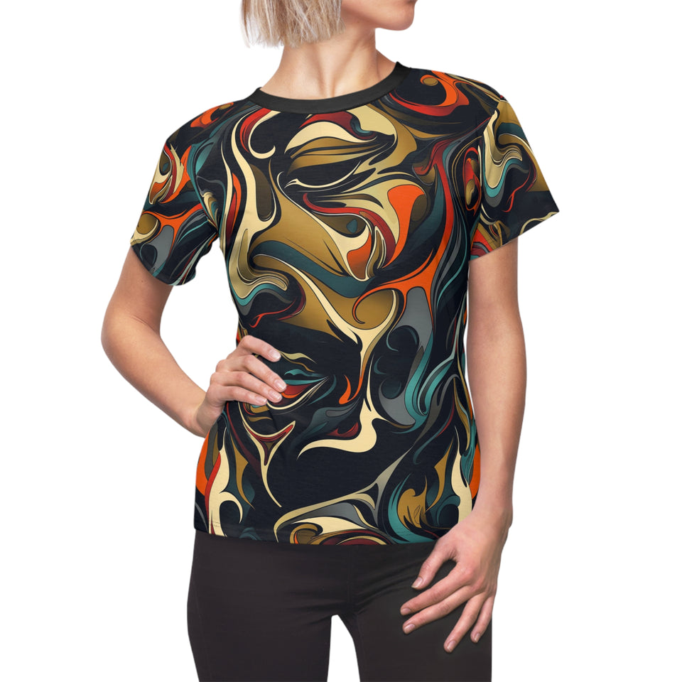 Women's Cut & Sew Tee (AOP)