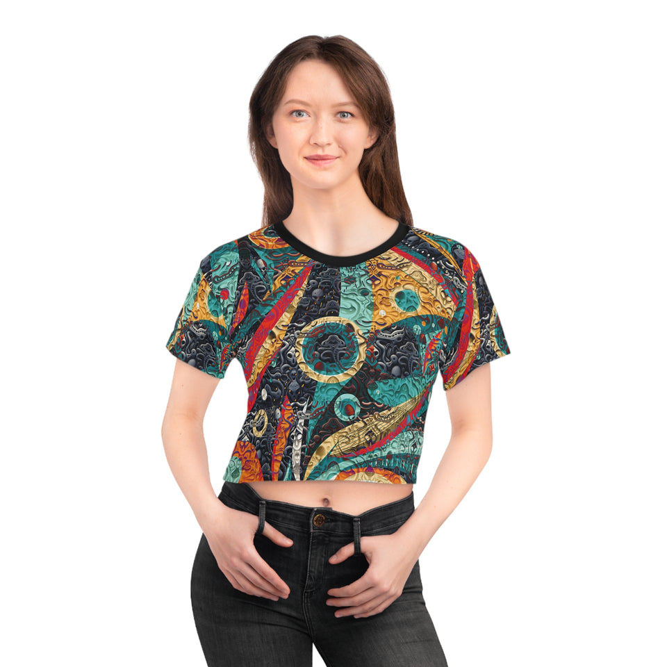 Crop Tee (AOP)