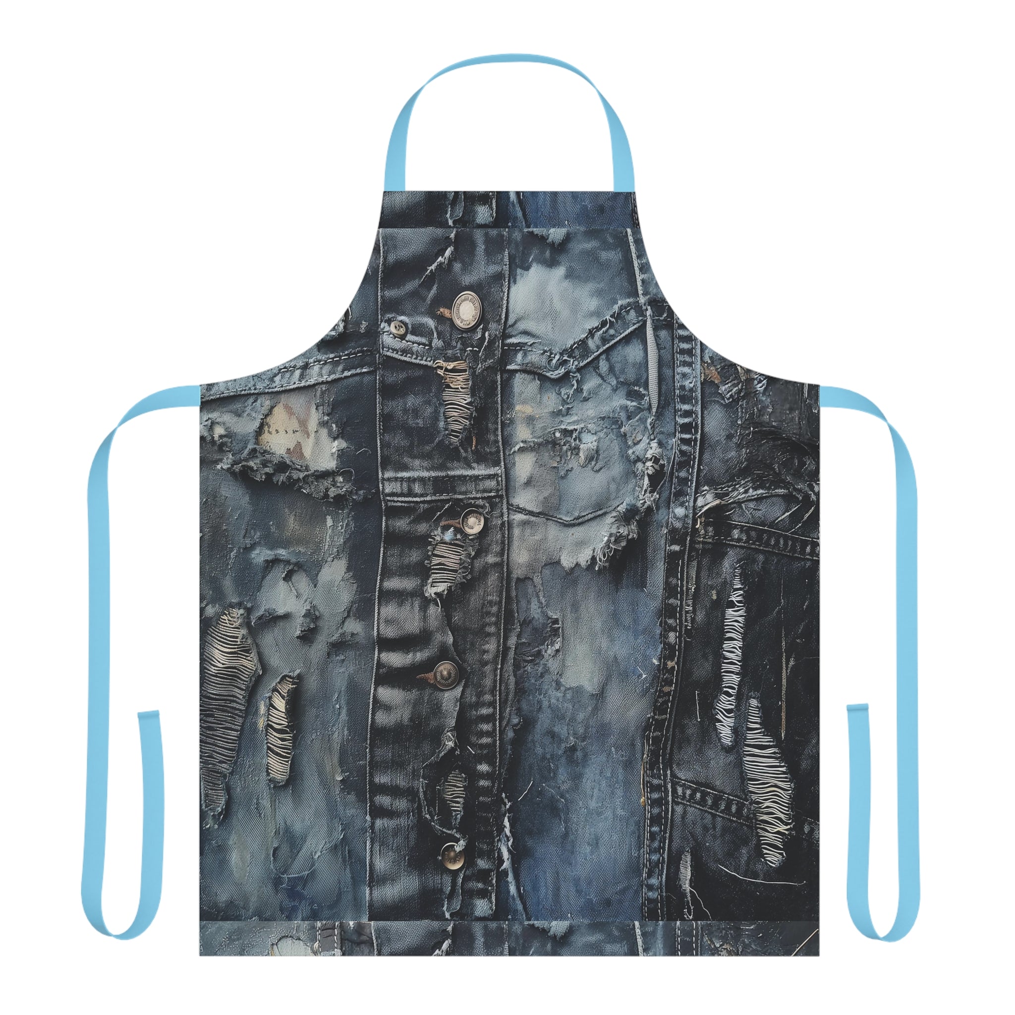 Apron, 5-Color Straps (AOP)