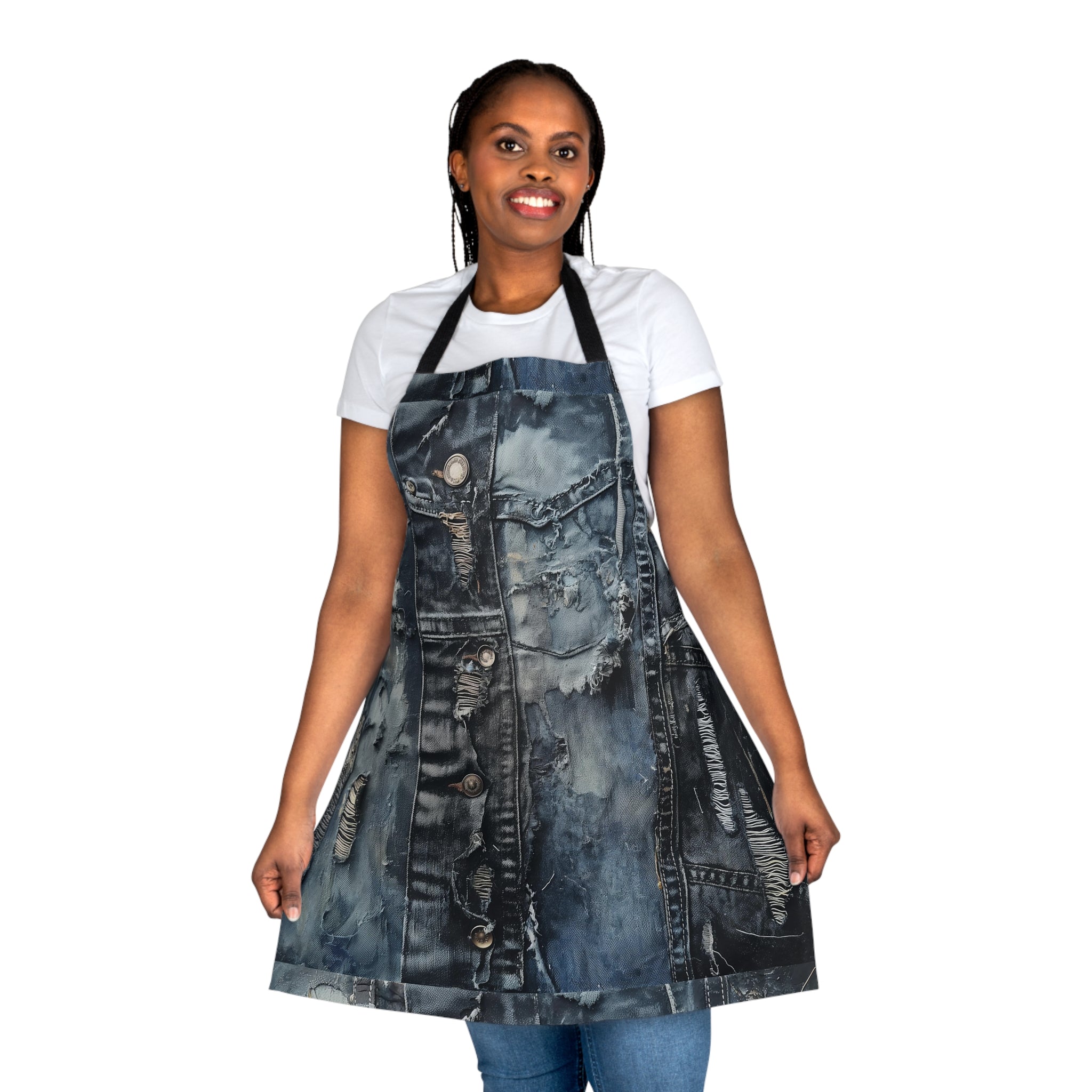 Apron, 5-Color Straps (AOP)