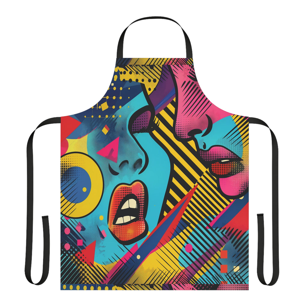 Apron, 5-Color Straps (AOP)