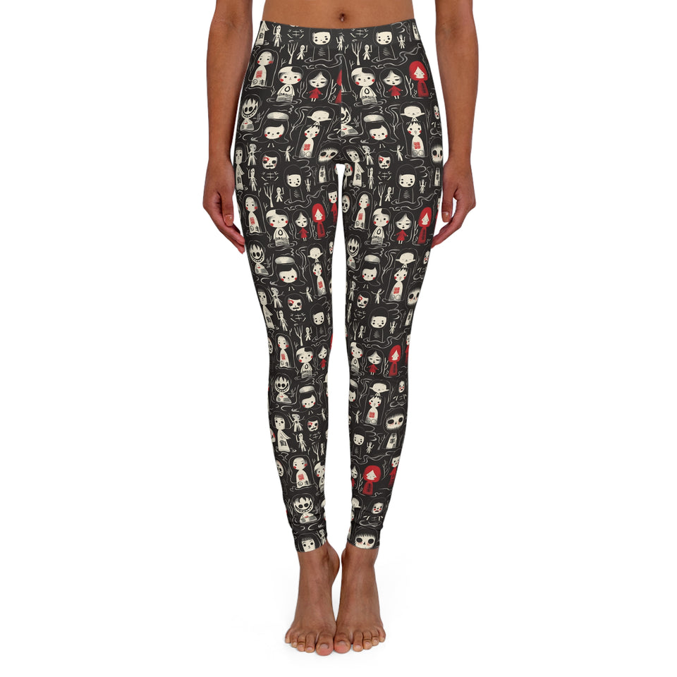 Women's Casual Spandex Leggings (AOP)