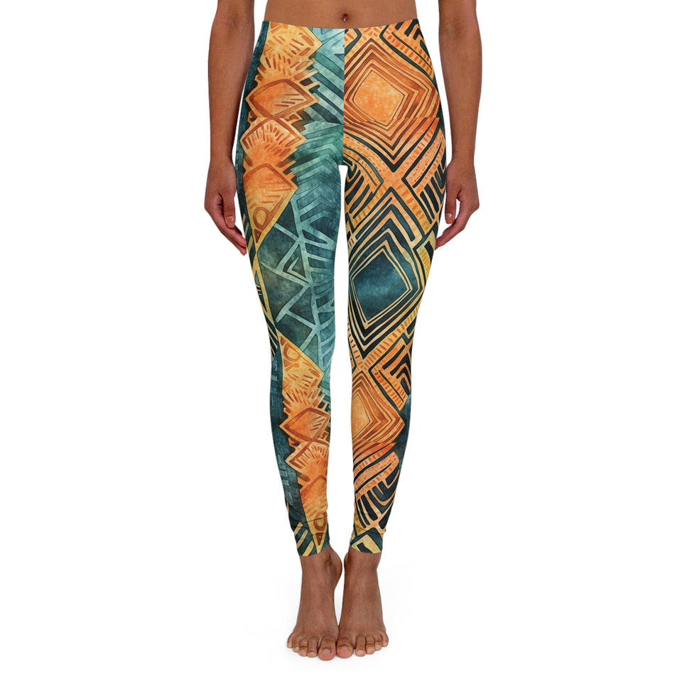 Women's Spandex Leggings (AOP)