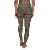 High Waisted Yoga Leggings (AOP)