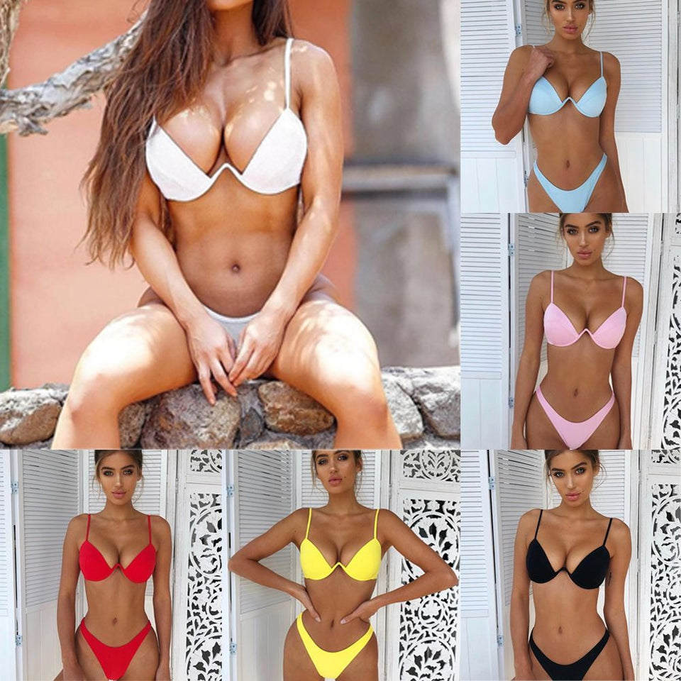 Swimwear Summer Bikini Women Swimsuit Set