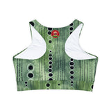 Fully Lined, Padded Sports Bra (AOP)
