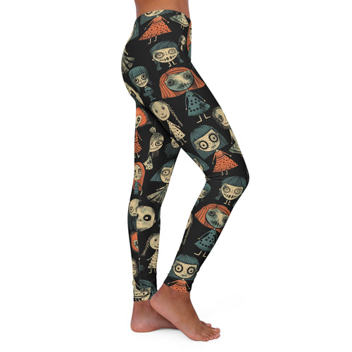 Women's Casual Spandex Leggings (AOP)