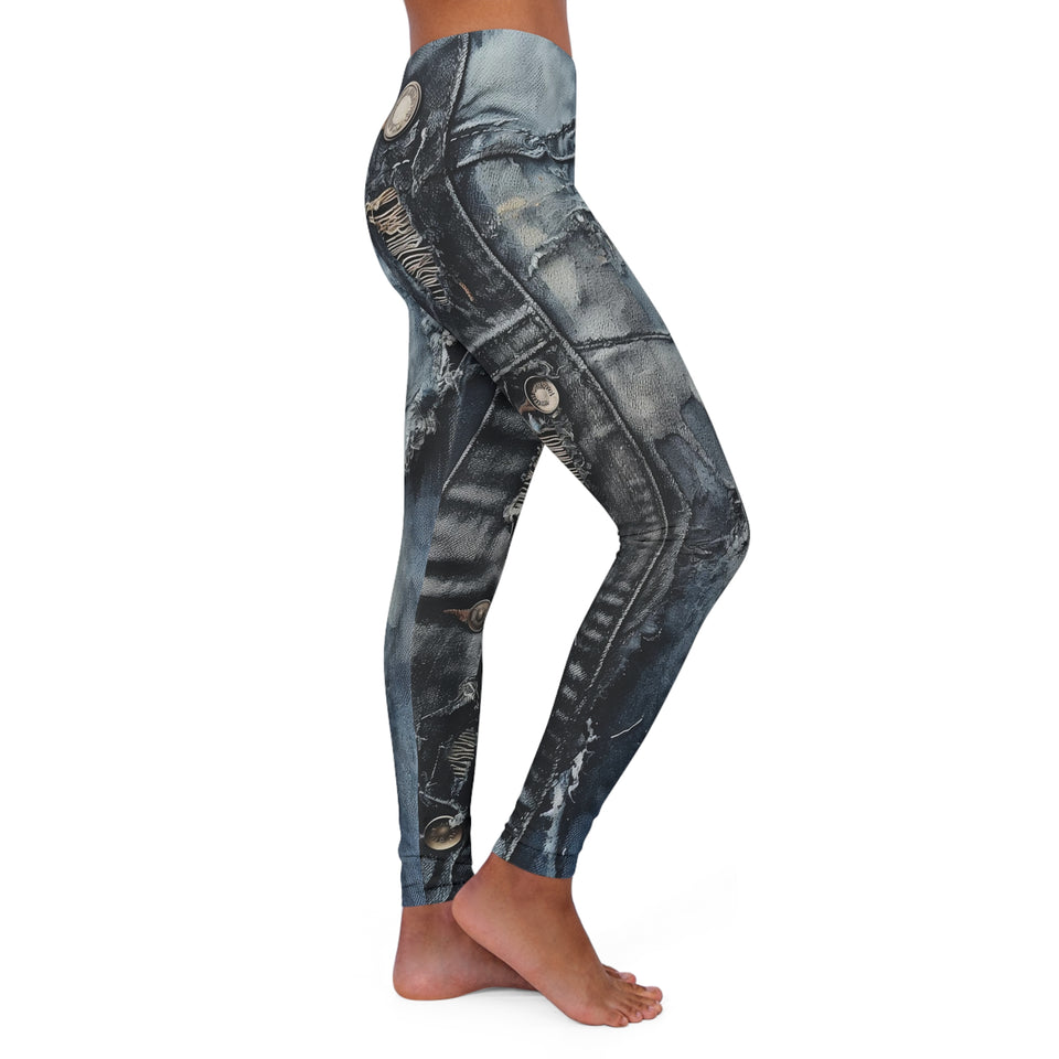 Women's Casual Spandex Leggings (AOP)