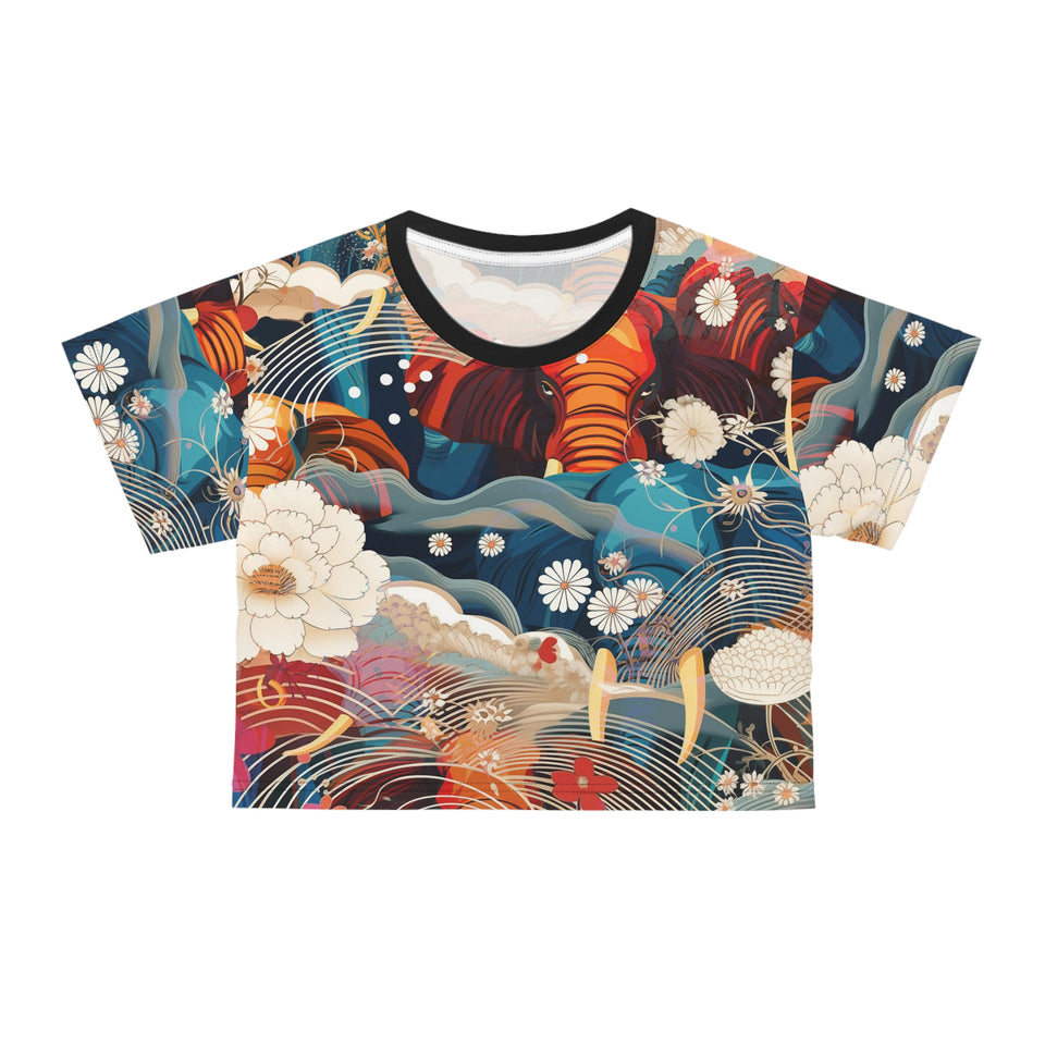 Crop Tee (AOP)