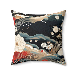 Spun Polyester Square Pillow