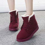 Snow Boots Street Martin Short Boots Women