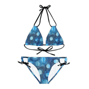 Strappy Bikini Set (AOP)