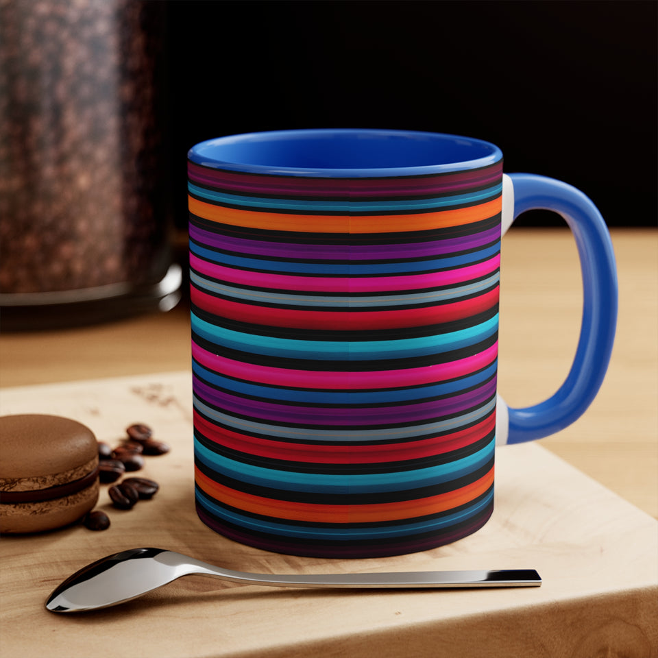 Colorful Accent Mugs, 11oz