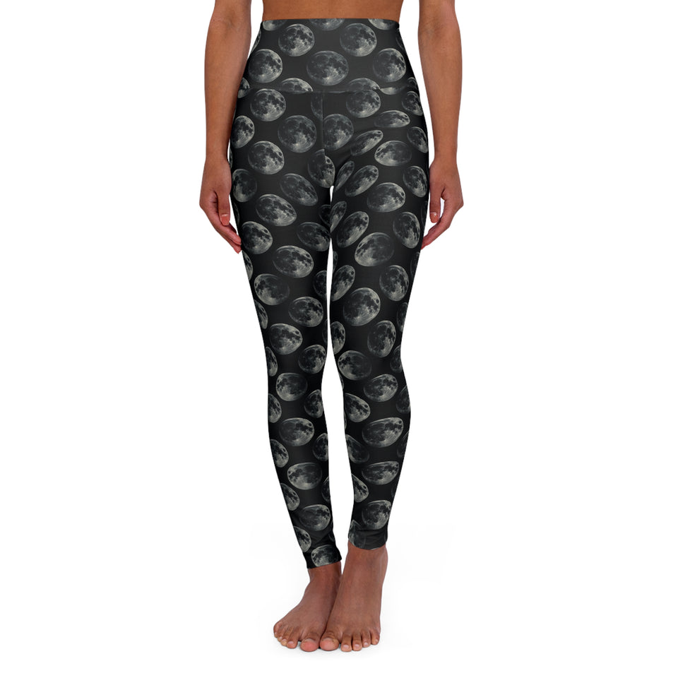 High Waisted Yoga Leggings (AOP)