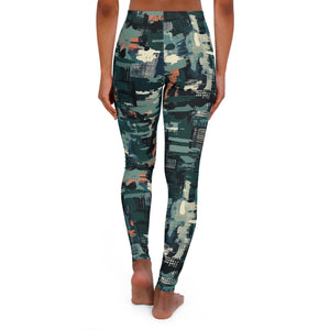 Women's Casual Spandex Leggings (AOP)