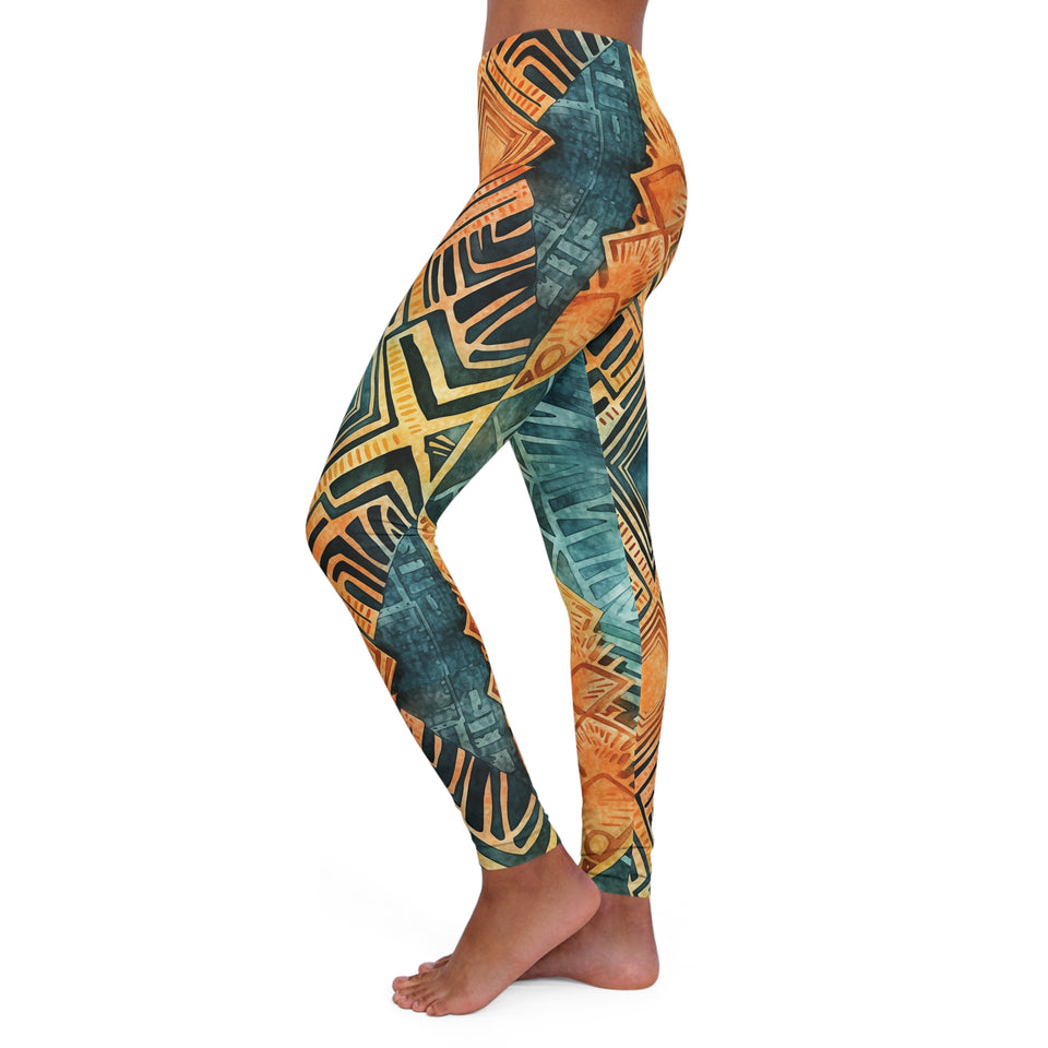 Women's Spandex Leggings (AOP)