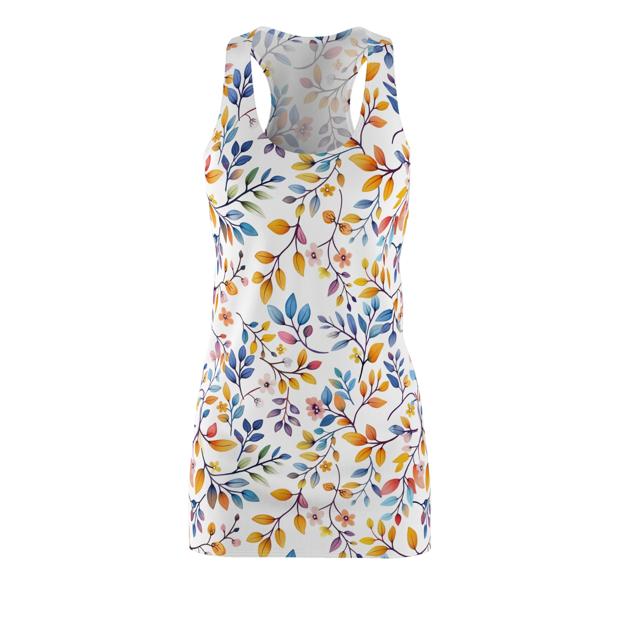 Women's Cut & Sew Racerback Dress (AOP)