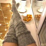 The Knee Lengthened Long Tube Knitted Winter Socks