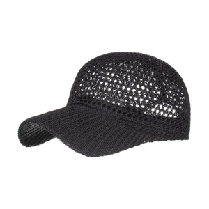 Sun Protection Sunshade Cool Fishing Net Baseball Cap