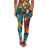 High Waisted Yoga Leggings (AOP)