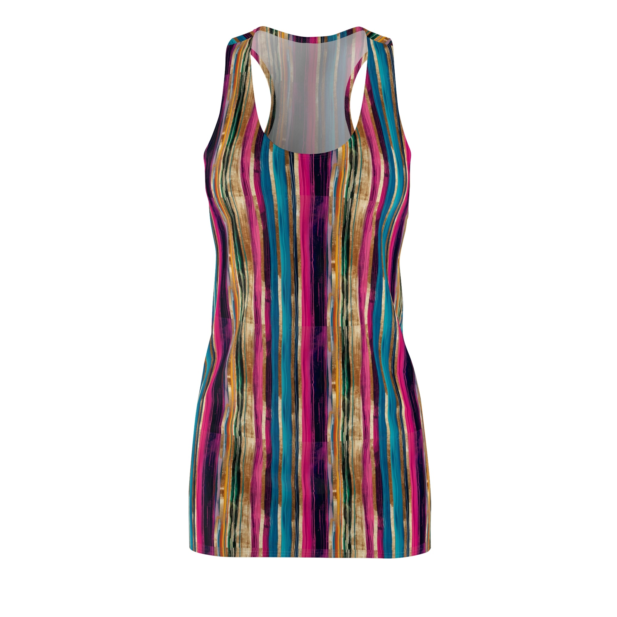 Women's Cut & Sew Racerback Dress (AOP)