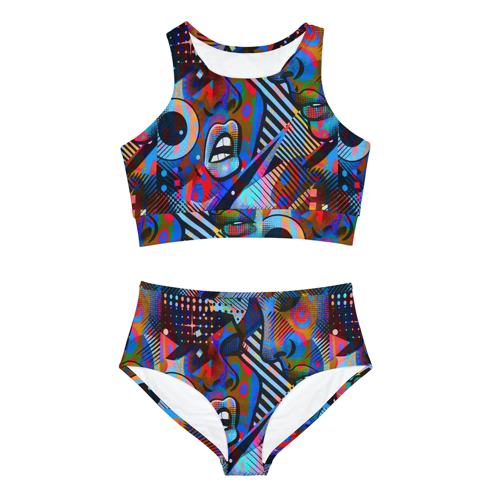 Sporty Bikini Set (AOP)