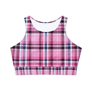 Fully Lined, Padded Sports Bra (AOP)