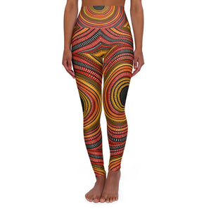 High Waisted Yoga Leggings (AOP)
