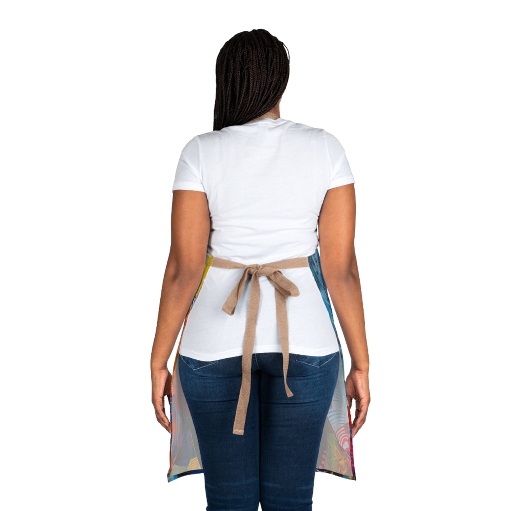 Apron, 5-Color Straps (AOP)